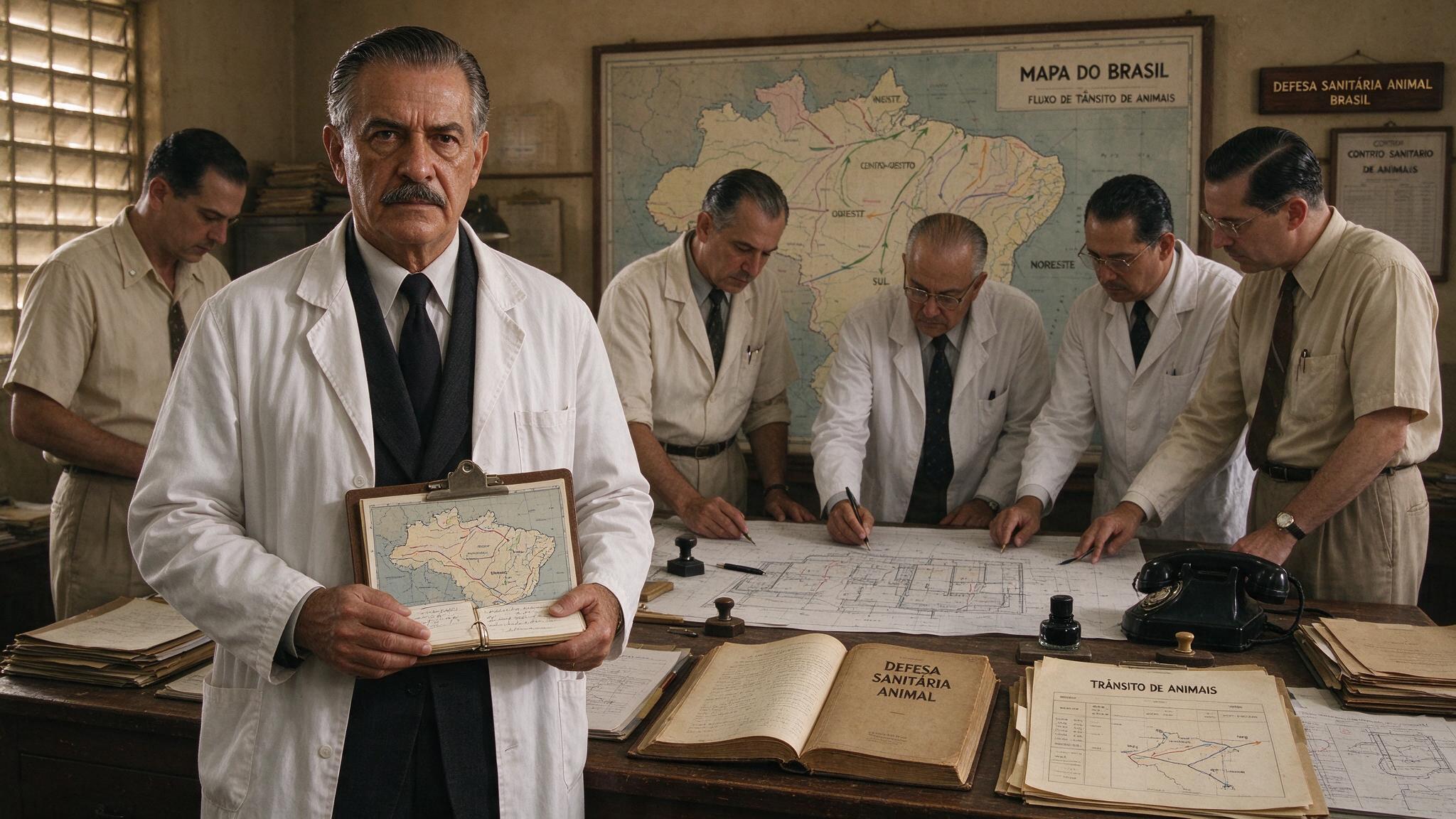 Dr. Belisário Alves Fernandes Távora — entre a inspeção, a defesa sanitária e a construção do Estado veterinário