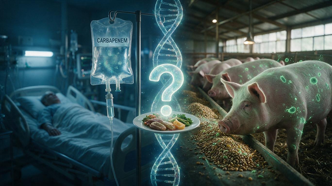 Os antibióticos da última linha e a cadeia alimentar: o que a EFSA encontrou — e o que ainda não pode afirmar