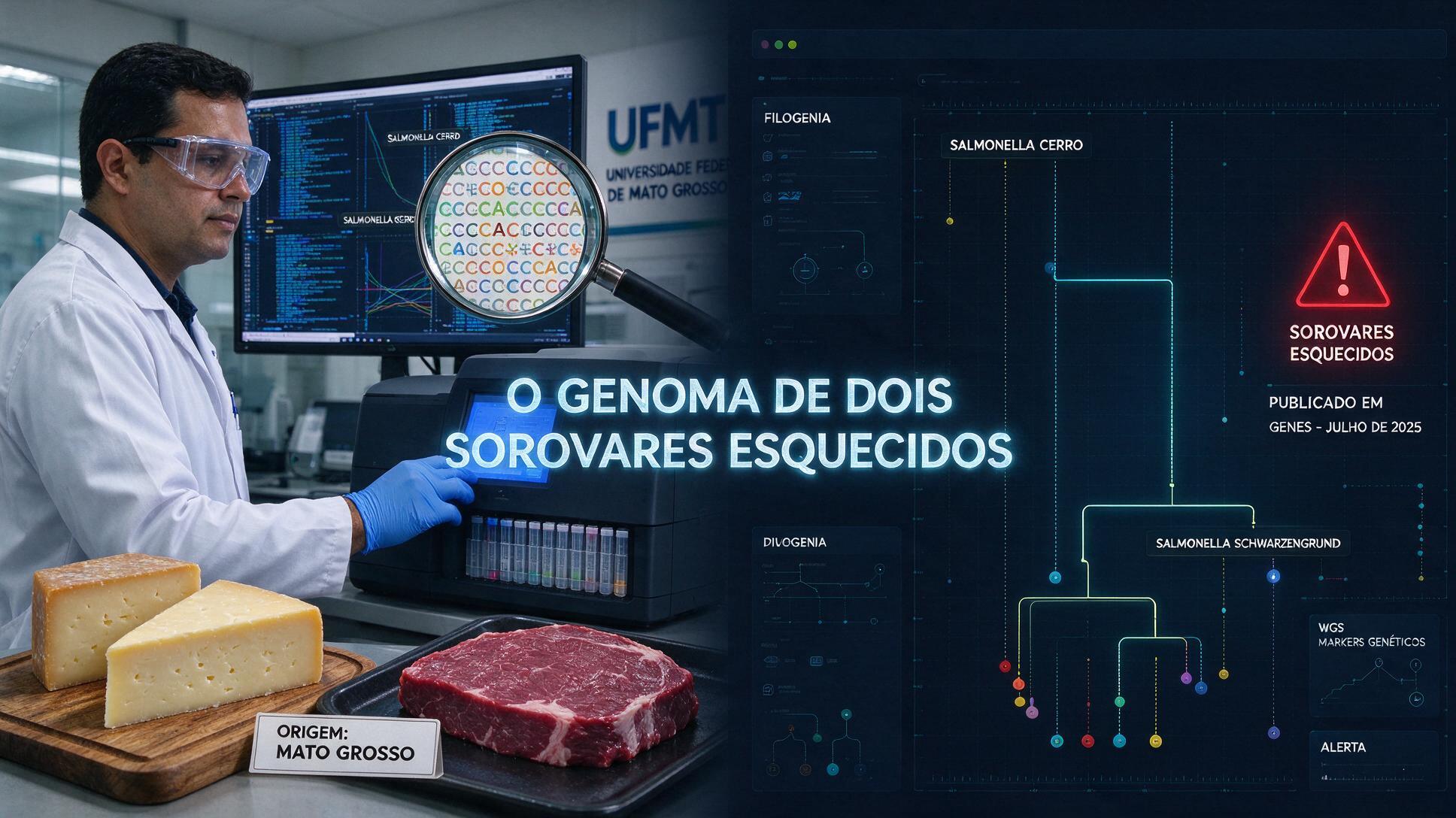 O sorovar que quase ninguém procura e a metade resistente do Catar: dois estudos sobre resistência antimicrobiana na cadeia dos alimentos